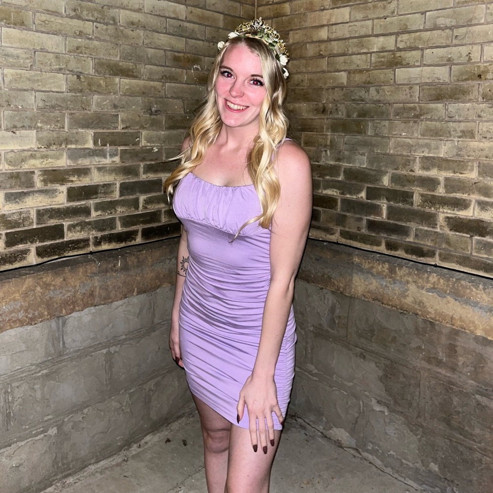 Light purple short Rapunzel dress